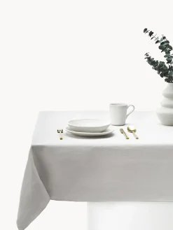 Mantel de lino con ribete Kennedy