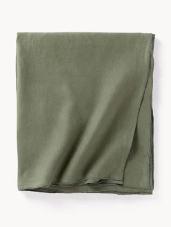 Mantel de lino con ribete Kennedy