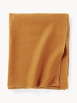 Mantel de lino con ribete Kennedy