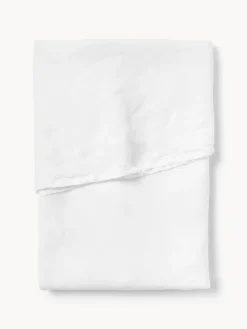 Mantel de lino redondo con vainica Larissa