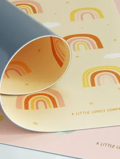 Mantel individual infantil Rainbow