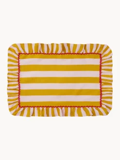 Manteles individuales a rayas Senape, 2 uds.