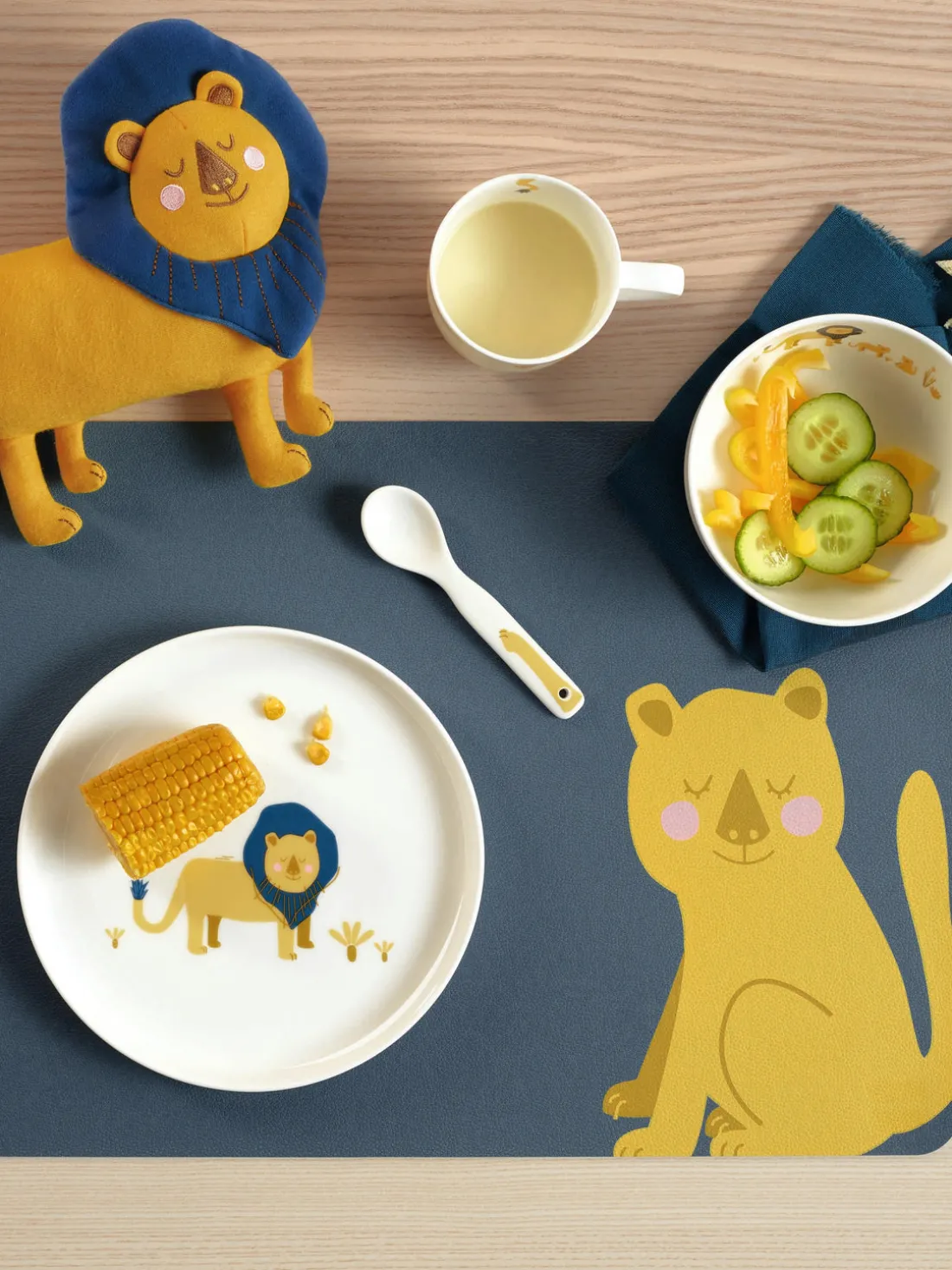 Manteles individuales Leo Leo Löwe, 2 uds.