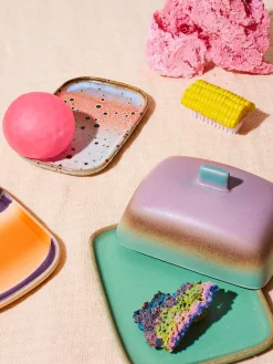 Mantequillera artesanal 70's