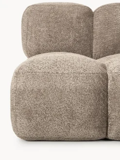 Módulo central de borreguillo bouclé Tayla