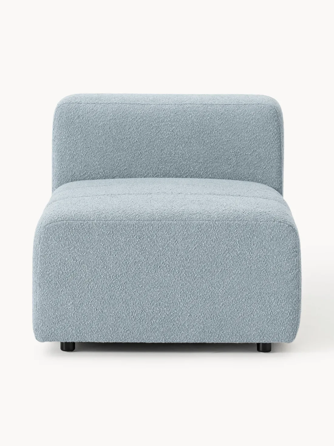 Módulo central en tejido bouclé Lena