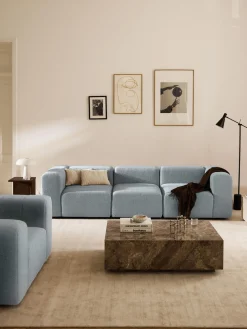 Módulo central en tejido bouclé Lena