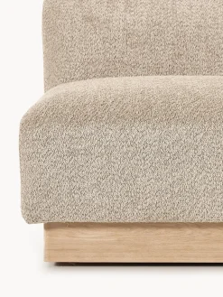 Módulo central sofá de borreguillo bouclé Natalie