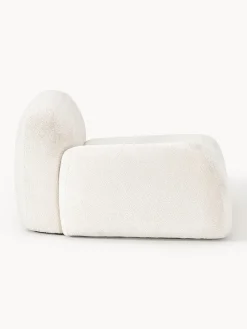 Módulo de esquina de borreguillo bouclé Wolke