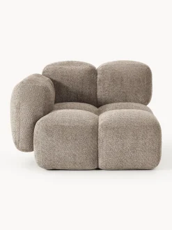 Módulo de esquina de borreguillo bouclé Tayla