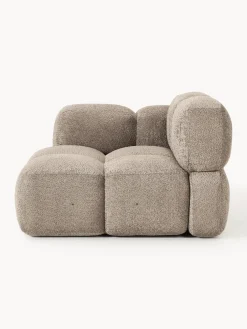 Módulo de esquina de borreguillo bouclé Tayla