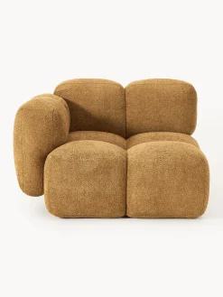 Módulo de esquina de borreguillo bouclé Tayla