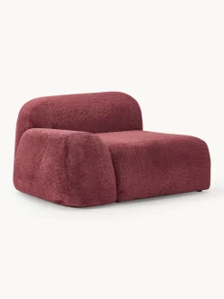 Módulo de esquina de borreguillo bouclé Wolke