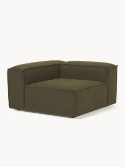 Módulo de esquina en tejido bouclé Lennon