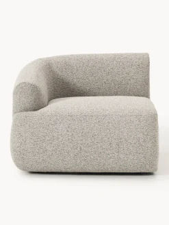 Módulo de esquina en tejido bouclé Sofia