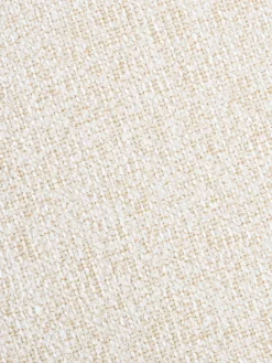 Módulo de esquina redondo en tejido bouclé Sofia