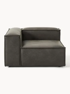 Módulo de esquina sofá de cuero reciclado Lennon