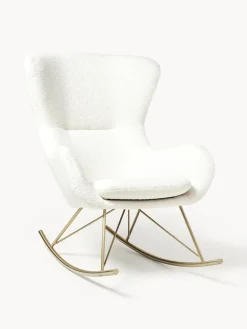 Mecedora de borreguillo Wing