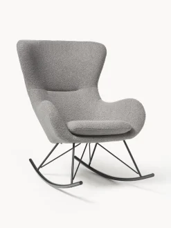 Mecedora de borreguillo Wing