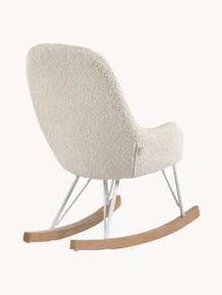 Mecedora infantil en tejido bouclé Joey