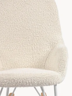 Mecedora infantil en tejido bouclé Joey