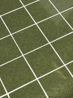 Mesa auxiliar de interior/exterior en look azulejo Doug