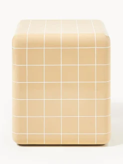 Mesa auxiliar de interior/exterior en look azulejo Doug