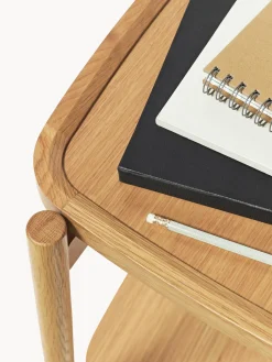 Mesa auxiliar de madera Libby