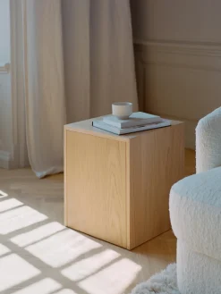 Mesa auxiliar de madera Mass