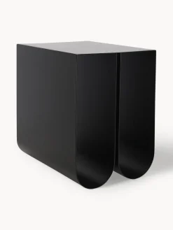 Mesa auxiliar de metal Curved