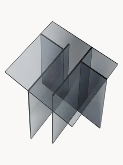 Mesa auxiliar de vidrio Anouk