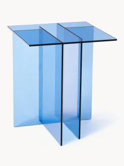 Mesa auxiliar de vidrio Anouk