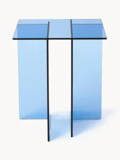 Mesa auxiliar de vidrio Anouk