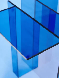 Mesa auxiliar de vidrio Anouk