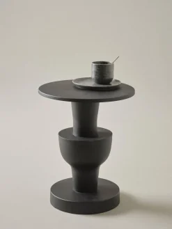 Mesa auxiliar redonda Brandford