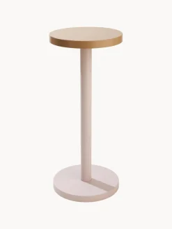 Mesa auxiliar redonda de metal Trisse