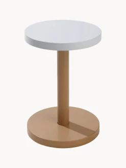 Mesa auxiliar redonda de metal Trisse