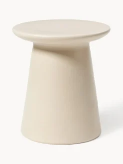 Mesa auxiliar redonda Dunstan