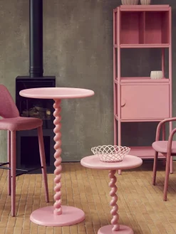 Mesa auxiliar redonda Twister