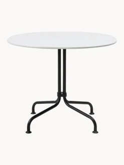 Mesa bistró redonda con tablero de cerámica Carmel, Ø 75 x 73 cm