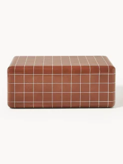 Mesa de centro de interior/exterior en look azulejo Doug