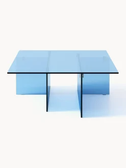 Mesa de centro grande de vidrio Anouk, 160 cm