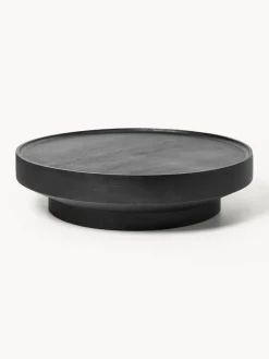 Mesa de centro redonda XL de madera de mango Benno