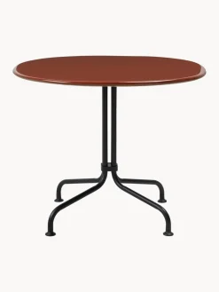 Mesa de comedor bistro redonda con tablero de cerámica Carmel, Ø 75 x 73 cm