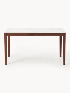 Mesa de comedor con tablero en look mármol Jackson, tamaños diferentes