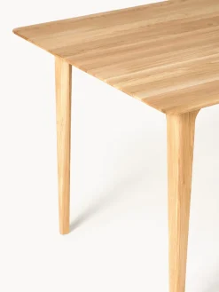 Mesa de comedor de madera de roble maciza Archie, tamaños diferentes
