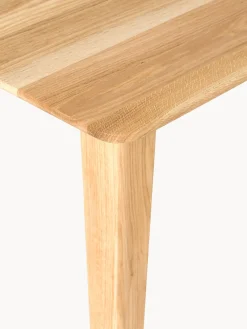 Mesa de comedor de madera de roble maciza Archie, tamaños diferentes