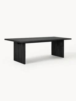 Mesa de comedor de madera de fresno Emmett, 240 x 95 cm