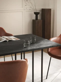 Mesa de comedor de madera de mango Luca, tamaños diferentes