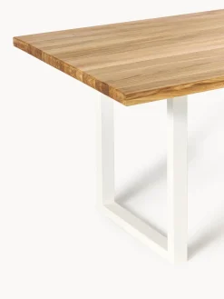 Mesa de comedor de madera de roble Oliver, tamaños diferentes